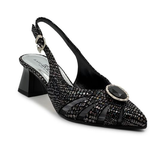 Туфли женские Ilasio Renzoni замшевые черные - фото 2, 8006 IR