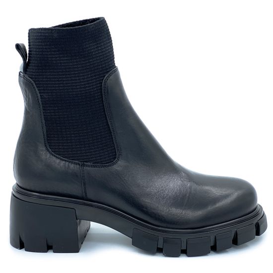 Ботинки Fru.it черные кожаные демисезонные - фото 1, 