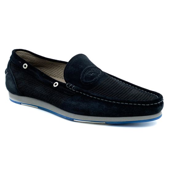 Мокасины Giampieronicola черные замшевые - фото 2, 