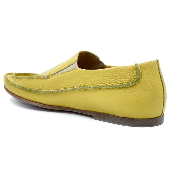 Слипоны Giampieronicola желтые - фото 3, 