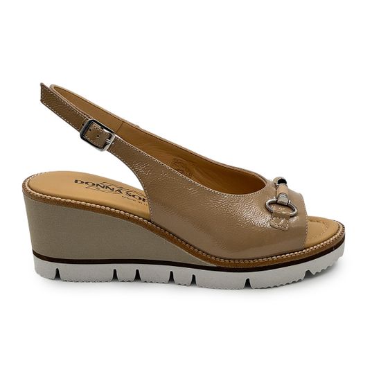 Босоножки Donna Soft бежевые наплак - фото 1, DS2306 DS BEIGE