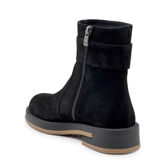 Ботинки Lab Milano черные замшевые на байке - фото 3, 4400 LAB CAMOSCIO