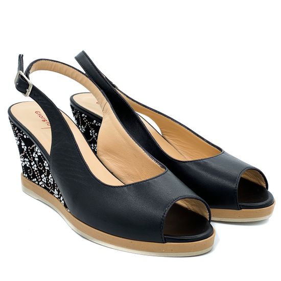 Босоножки Giorgio Piergentili черные - фото 7, 