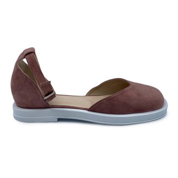 Туфли CV COVER замшевые пудрового цвета - фото 1, 137-05 COV PUDRA