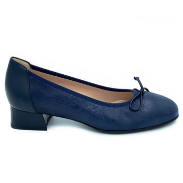 Туфли Donna Soft синие кожаные - фото 1, DS0721 DS BLU