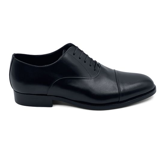 Туфли Оксфорды Mario Bruni кожаные черные - фото 1, 63596 MB