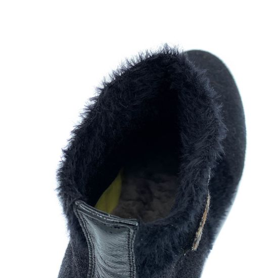 Ботинки Marzetti черные войлок демисезонные - фото 7, 