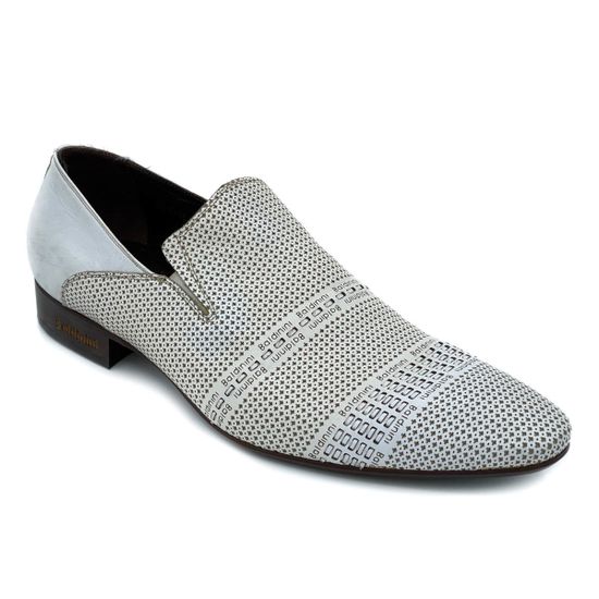 Туфли Baldinini белые кожаные - фото 2, 