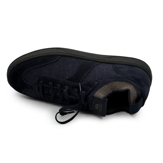 Кеды GIAMPIERONICOLA синие замша/текстиль на шерстяной подкладке - фото 5, 44516E  GPN