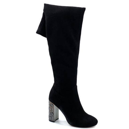 Ботфорты Gianni Renzi черные - фото 1, 