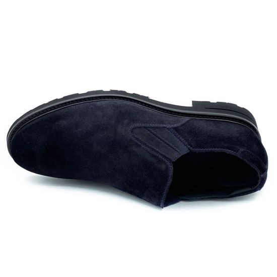 Ботинки Giampieronicola синие замшевые демисезонные - фото 5, 