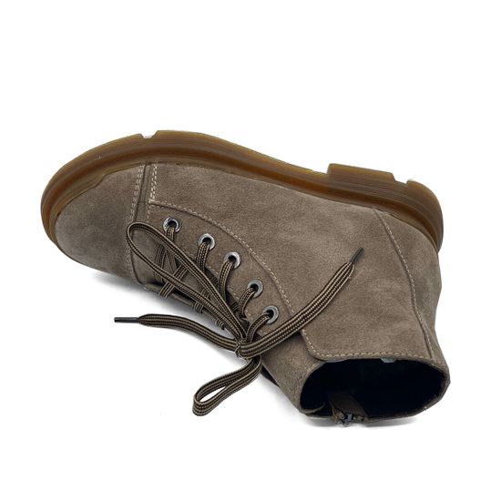 Ботинки CVCover бежевые замшевые на меху - фото 5, 78228-3 COV