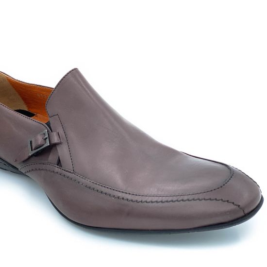 Туфли Ernesto Dolani коричневые кожаные - фото 6, 