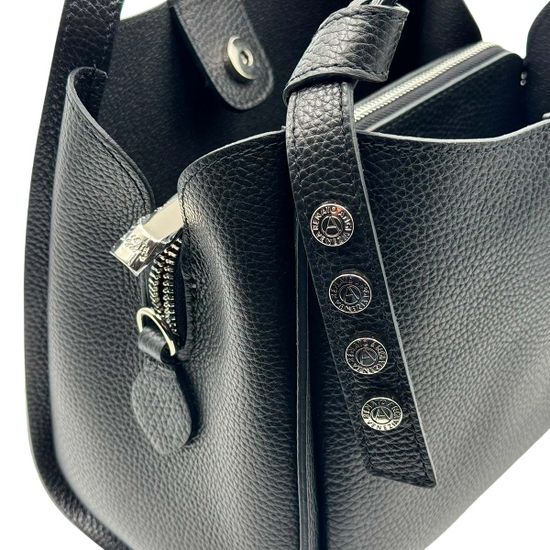 Сумка женская Renato Angi черная кожаная - фото 5, 3555801 RA NERO