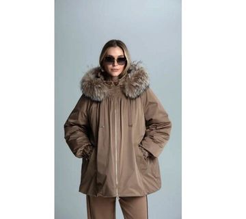 Пуховик Tuffoni бежевый, 7725122D TUF BEIGE