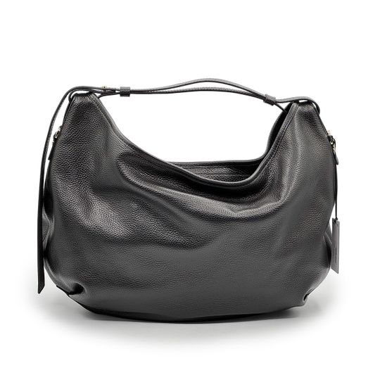 Сумка Loristella черная кожаная - фото 1, 2769 LS NERO