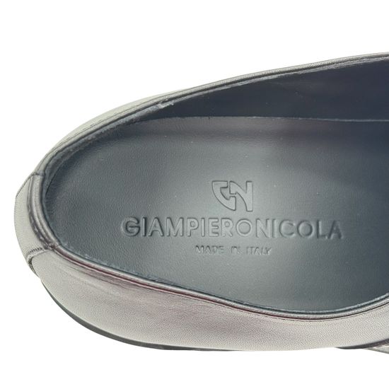 Туфли GIAMPIERONICOLA черные кожаные - фото 7, 46503 GPN NERO