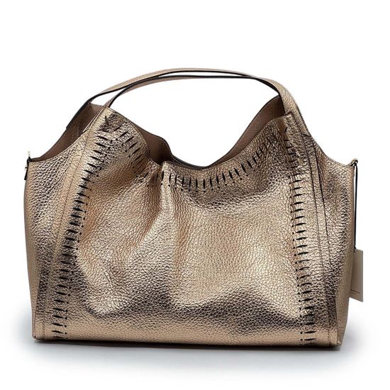 Сумка Loristella золотая кожаная - фото 1, 