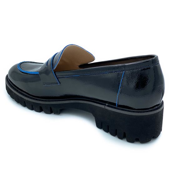 Лоферы Cover черные наплак - фото 3, 70601 COV