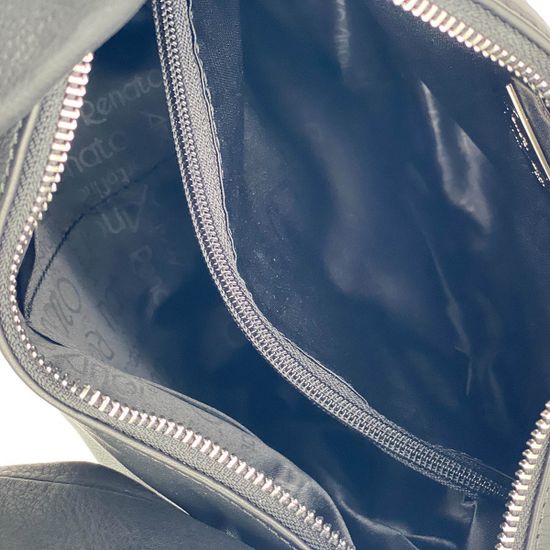 Сумка Renato Angi черная кожаная - фото 5, 