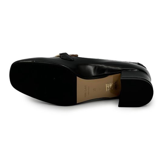 Лоферы Tiffi черно-белые кожаные демисезонные - фото 4, TF63/30 TI NERO