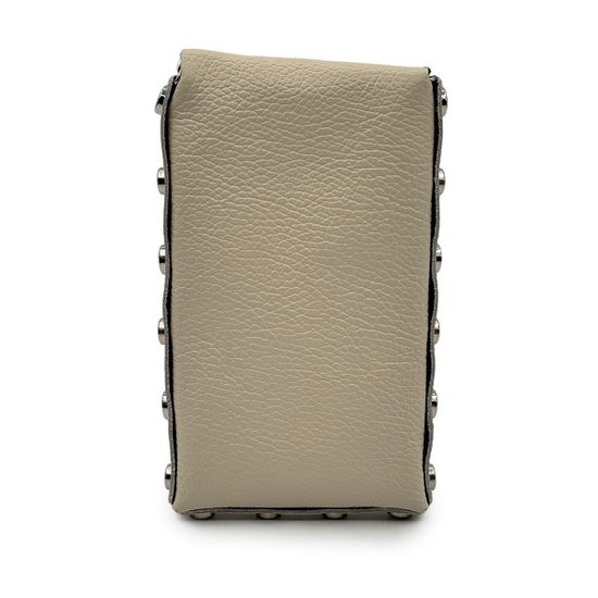 Мини-Сумка кросс-боди Renato Angi бежевая кожаная - фото 3, 3255701 RA BEIGE