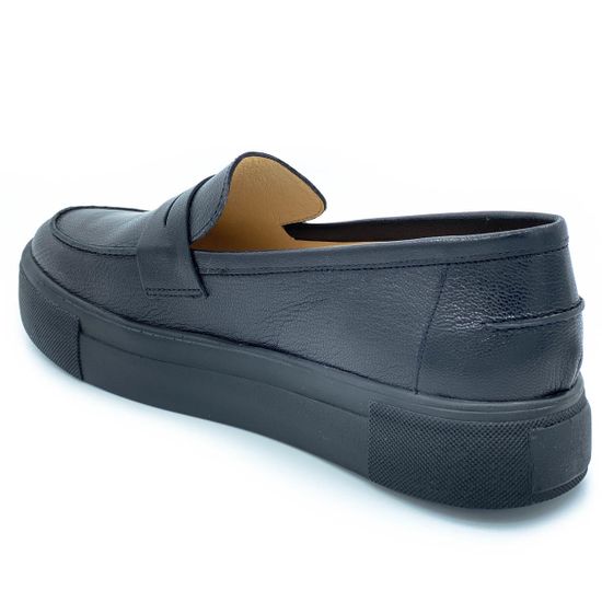 Лоферы Cover черные кожаные - фото 3, 17057 COV