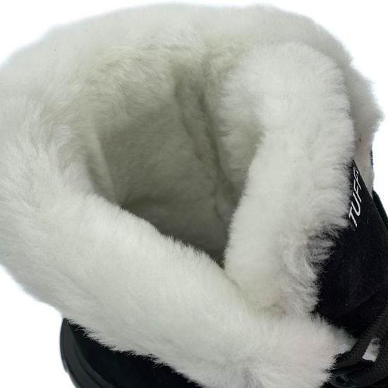 Ботинки Tuffoni черные замшевые МЕХ - фото 7, 3622004VF TUF