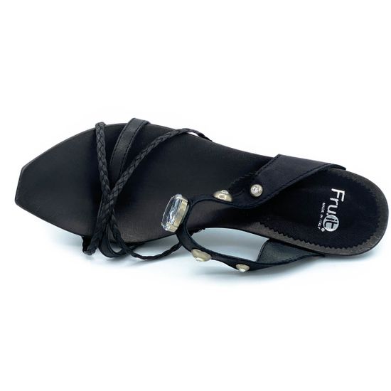 Босоножки Fru.it черные кожаные - фото 4, 8122 FR