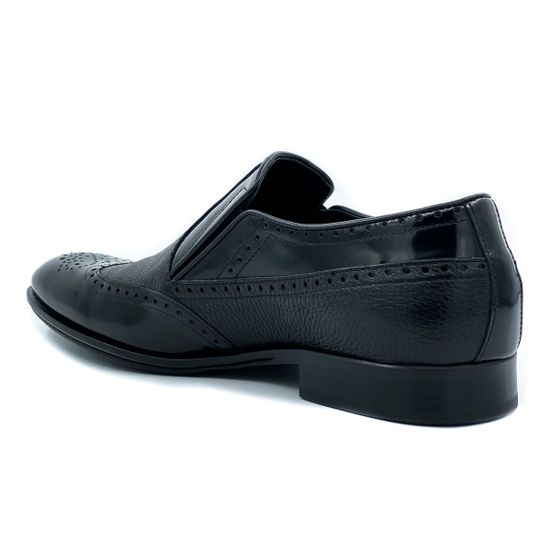 Туфли мужские Giampieronicola черные - фото 3, 36902 GPN