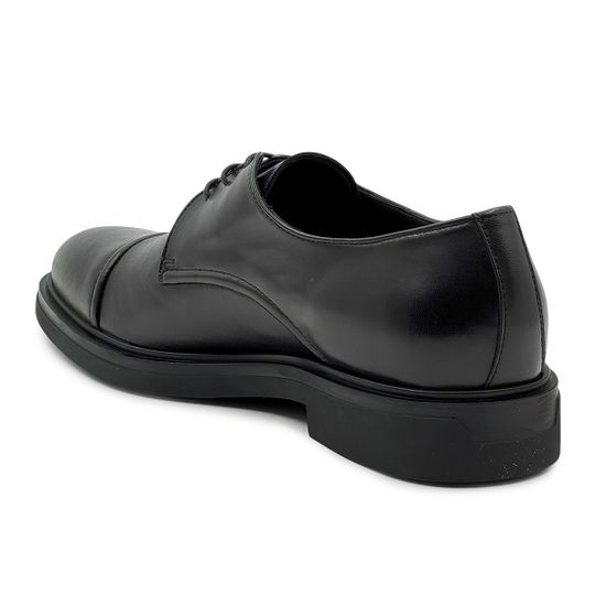 Туфли GIAMPIERONICOLA черные кожаные - фото 3, 46501 GPN NERO