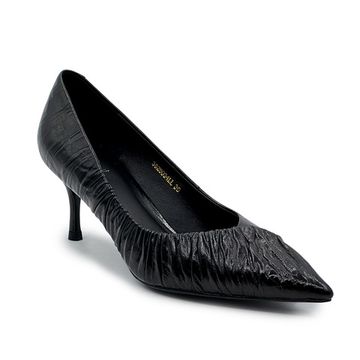 Туфли TUFFONI черные наплак кожаные - фото 2, 3526034LL TUF LAK