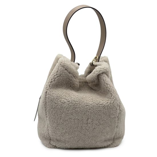 Сумка Loristella бежевая шерстеная - фото 1, 2931 LS BEIGE