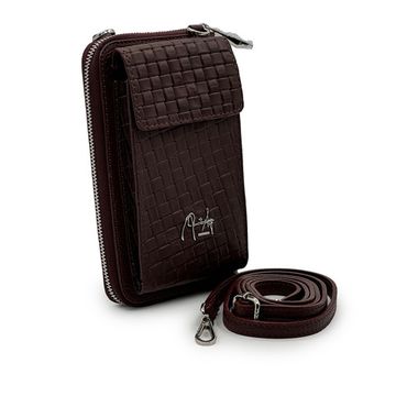 Мини-Сумка кросс-боди Renato Angi бордовая кожаная - фото 2, 2853817 RA BORDO