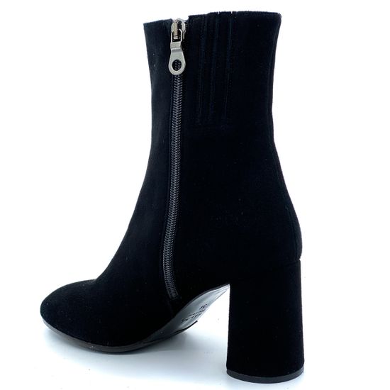 Полусапоги Rosso Nero замша черные - фото 3, 4465 RN