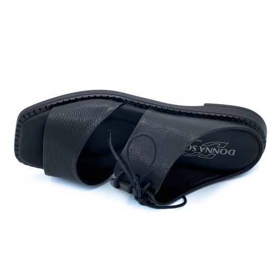 Сабо Donna Soft черные кожаные - фото 5, MOT2041 DS