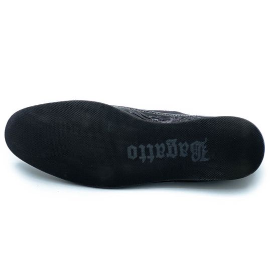 Кеды Bagatto черные кожаные - фото 4, 