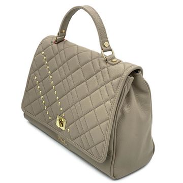 Сумка Marina Creazioni бежевая кожаная - фото 2, B5037 MC BEIGE