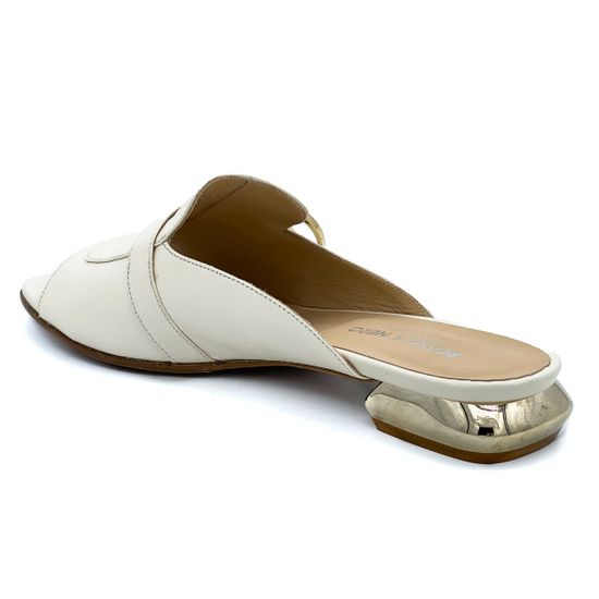 Сабо Rosso Nero белые - фото 3, 