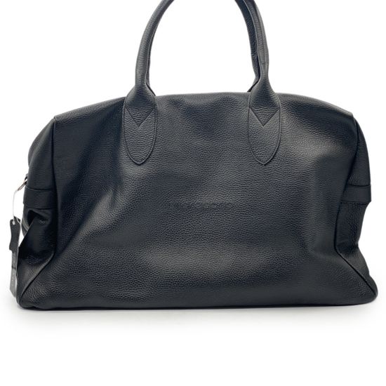 Сумка Di Gregorio дорожная черная кожаная, 133 DG NERO