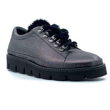 Кроссовки женские Lab Milano черные - фото 2, A19705-1 LAB