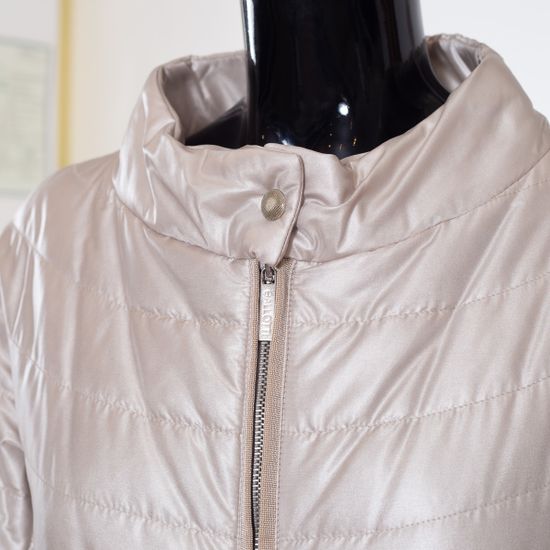 Куртка Galotti текстиль бежевая - фото 3, 