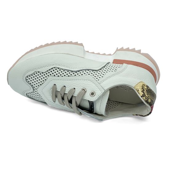 Кроссовки NILA NILA белые кожаные - фото 5, NO5813 NIL BIANCO