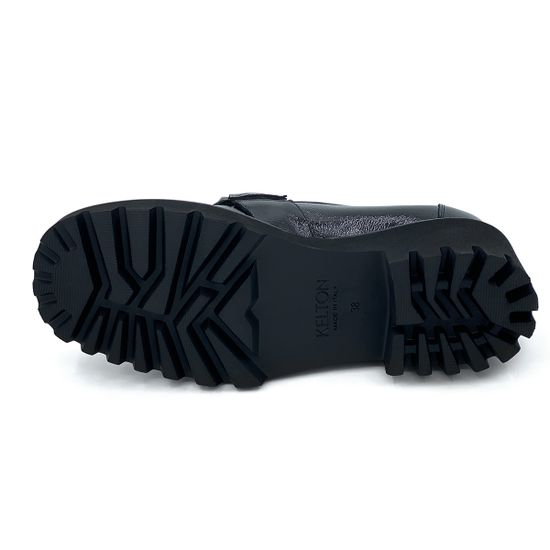 Лоферы Kelton черные из лакированной кожи - фото 4, AH1304 KEL