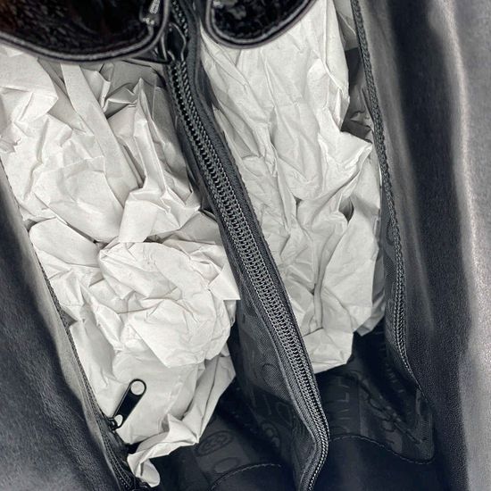 Сумка Marino Orlandi черная кожаная - фото 5, 