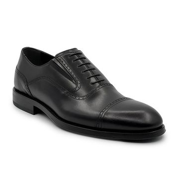 Туфли Barcly черные кожаные - фото 2, 08916 BAR NERO