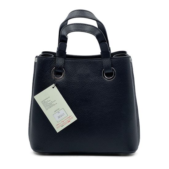 Сумка Renato Angi черная кожаная - фото 3, 