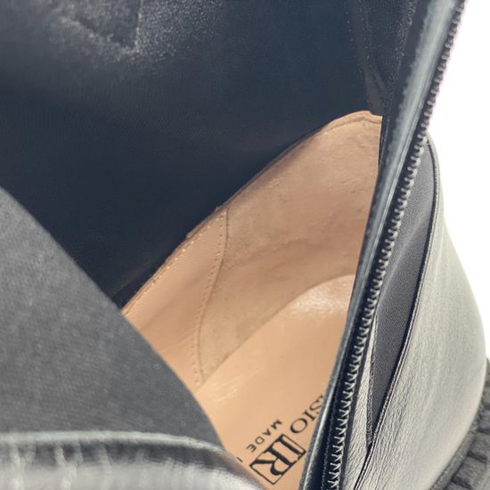 Ботинки Ilasio Renzoni черные кожа/текстиль демисезонные - фото 8, 4121 IR