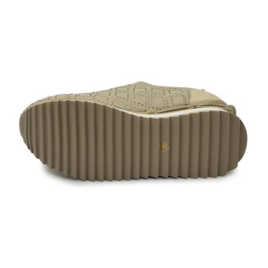 Кроссовки Ilasio Renzoni бежевые текстиль/кожа - фото 4, M612 IR BEIGE