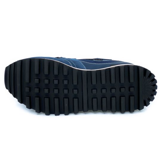 Кроссовки Giampieronicola синие комбинация кожи и нубука - фото 4, 